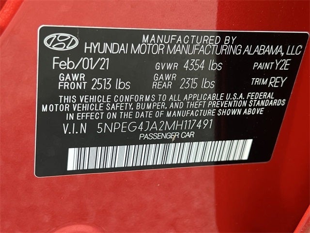 2021 Hyundai Sonata SE SE